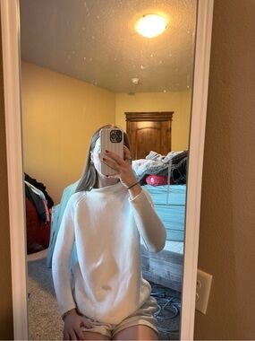 Kinross Cream Knit Pullover